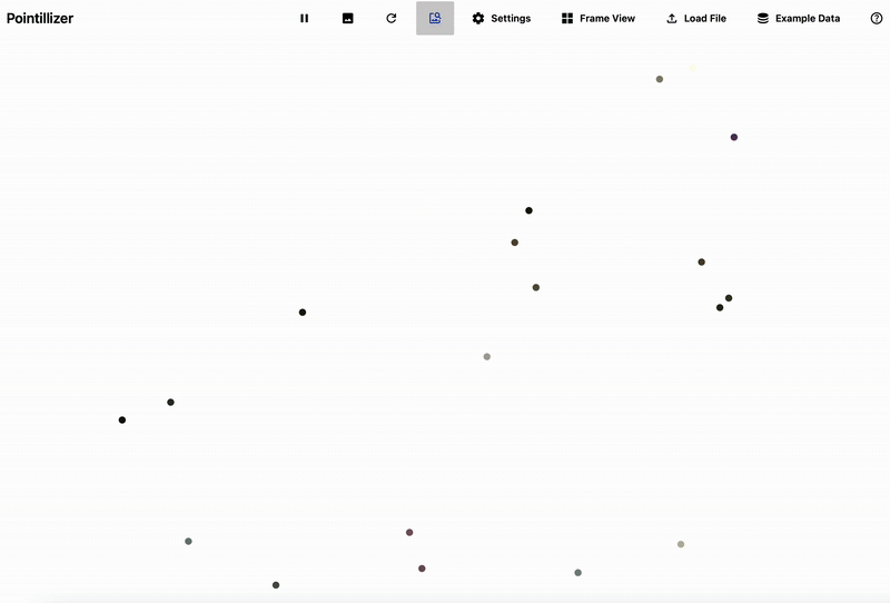 Pointillizer Demo